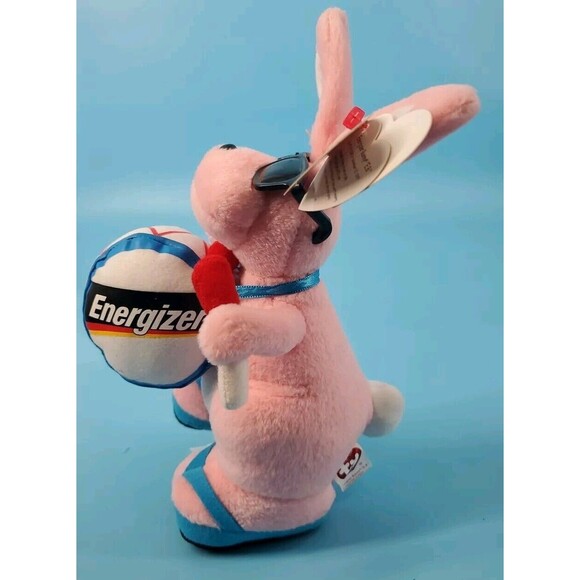 Ty Energizer Bunny Plush  9"   With Hang Tag Walgreens Exclusive Pink Retired - Picture 4 of 11
